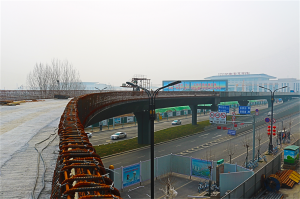 沖刺！王城大道一期建設(shè)工程全力推進