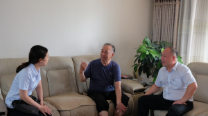 集團公司走訪慰問部隊轉(zhuǎn)業(yè)老干部！